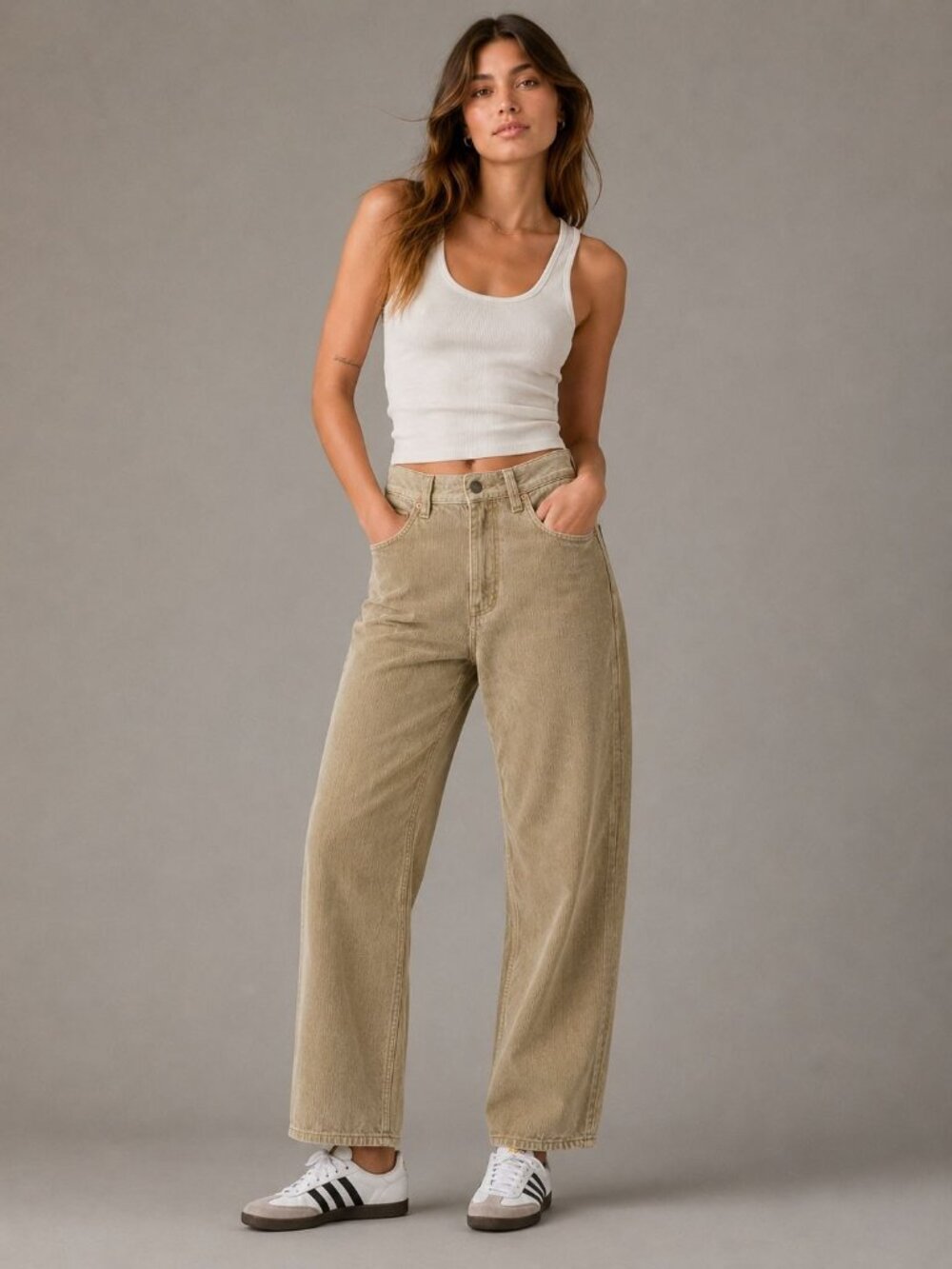 Motel Rocks 90s Wide Leg Corduroy Pants Size Small